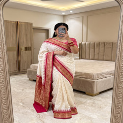 Premium Banarasi Silk Zari Weave Saree